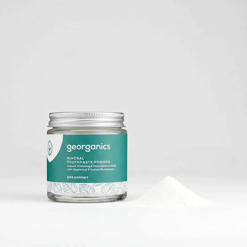 Polvo dental blanqueador con hierbabuena, 120 ml