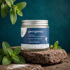 Polvo dental blanqueador con menta piperita, 60 ml