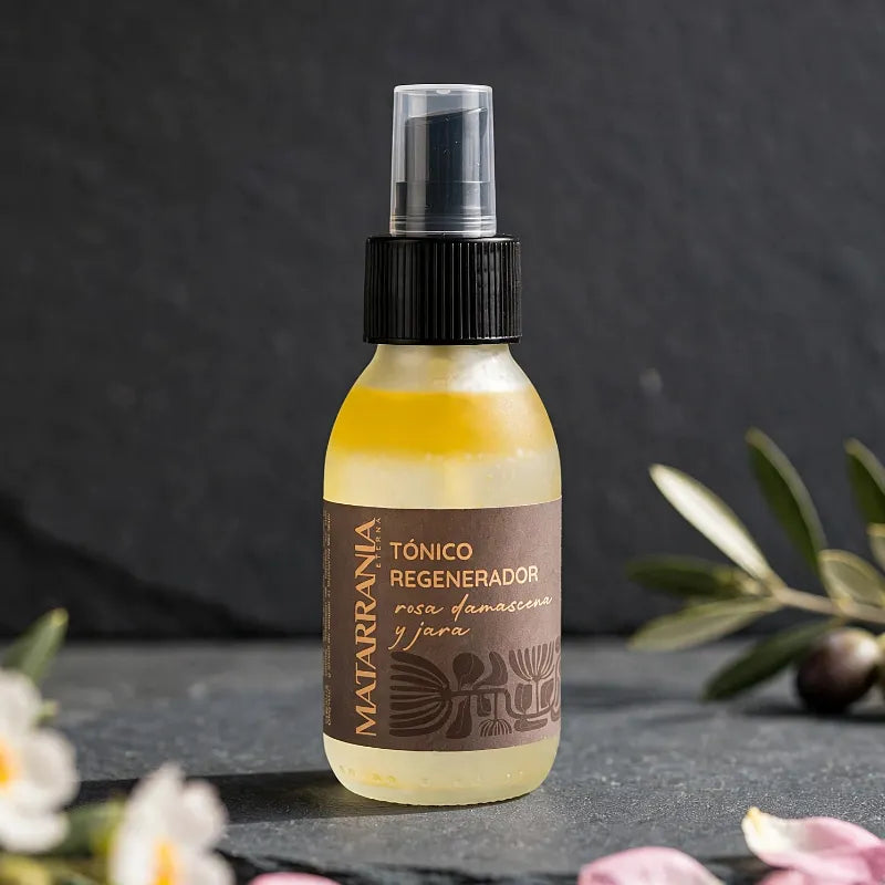 Regenerating toner for mature skin, 100% organic