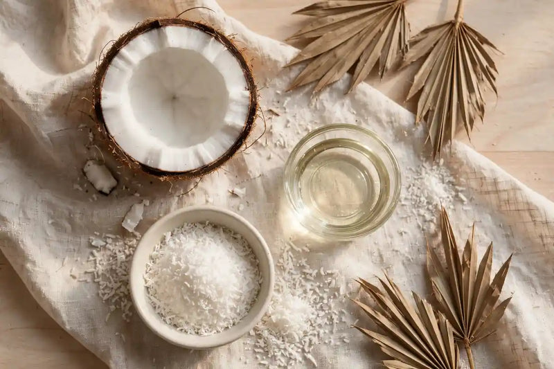 Triglicéridos caprílicos/cápricos: el emoliente ligero del aceite de coco